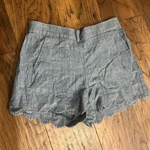 XS JCrew Factory pull on shorts
